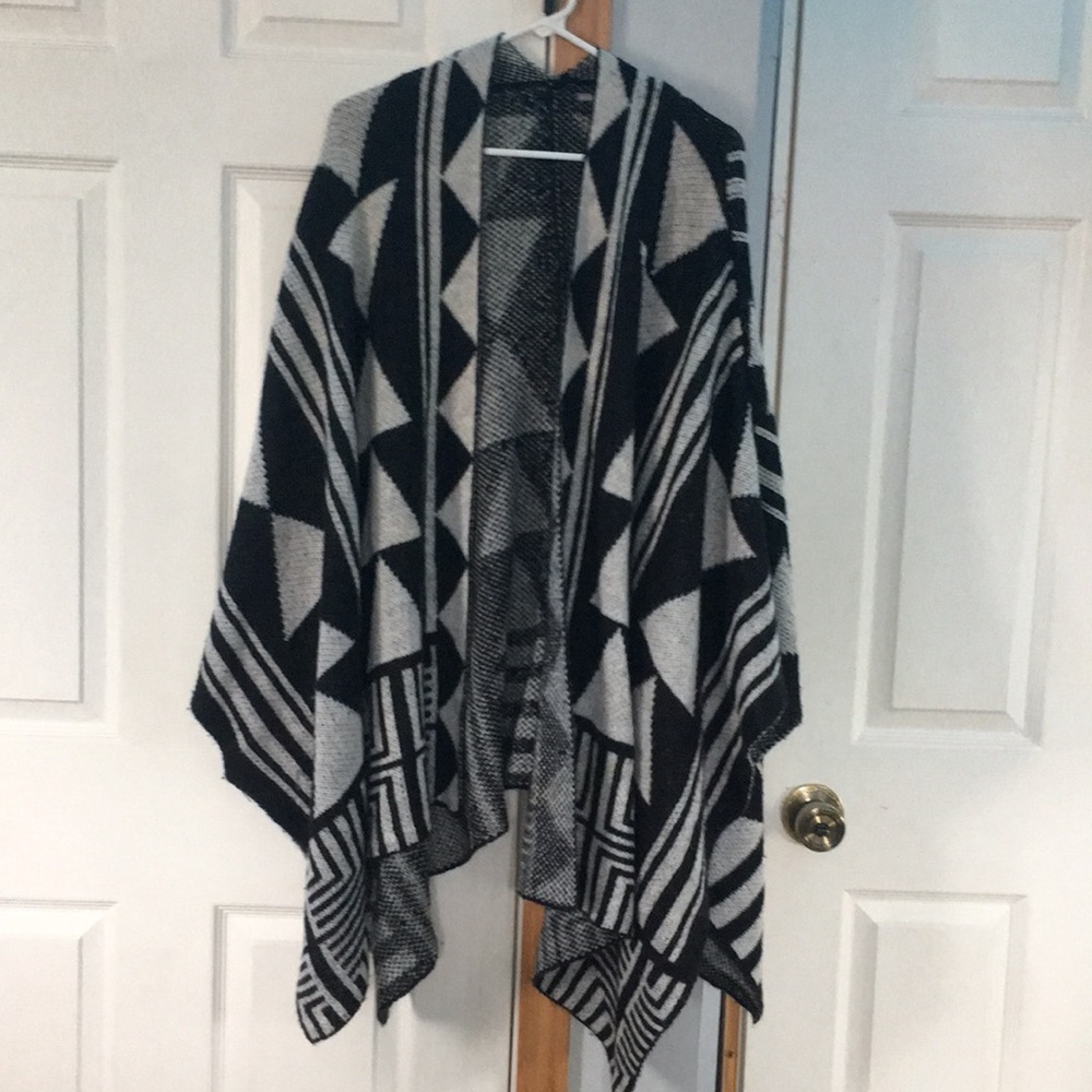 Charlotte Russe Cape (With Sleeves)